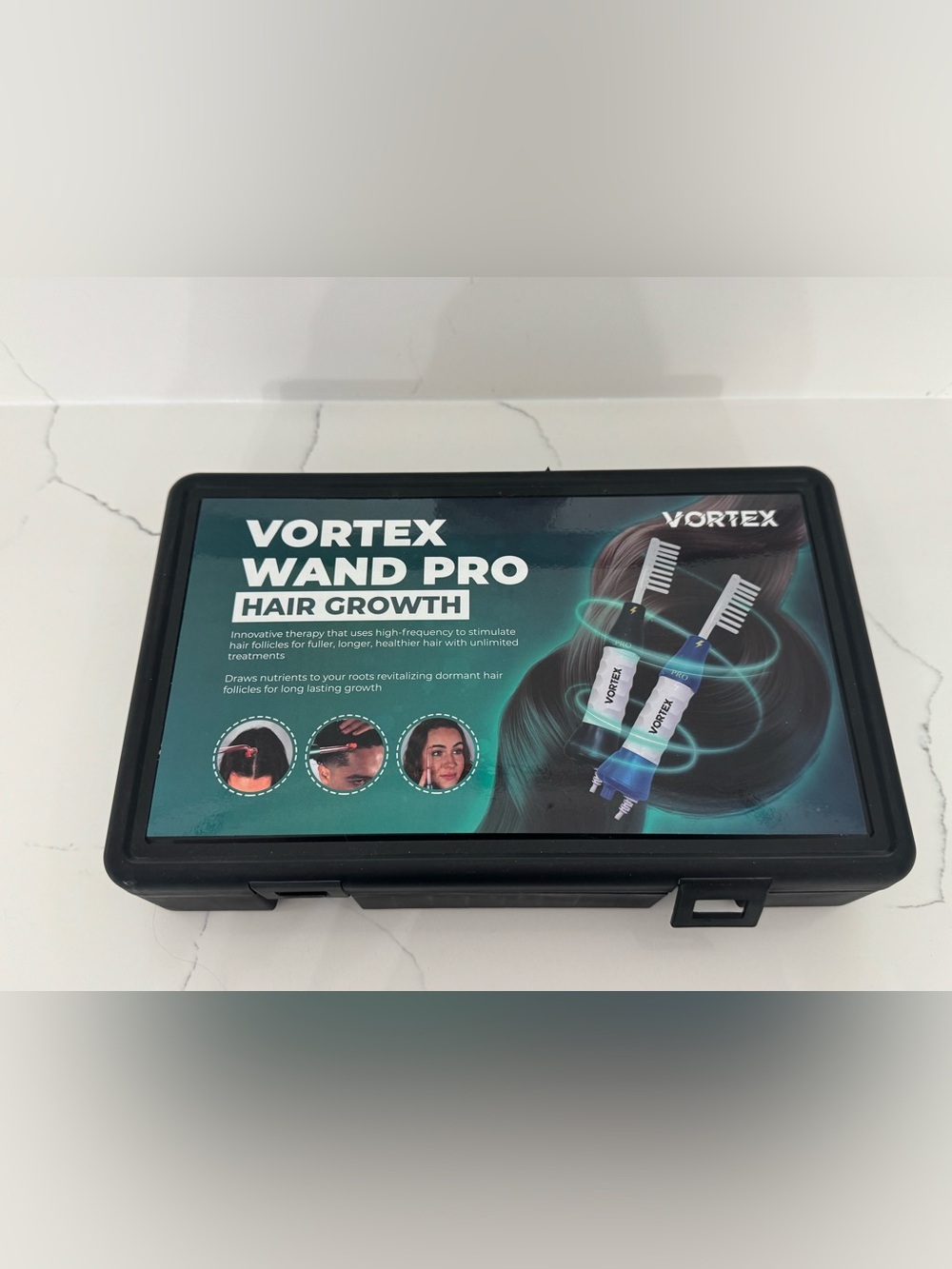 High-Frequency Face & Hair Wand, Vortex Wand Pro, Hair Growth Stimulator